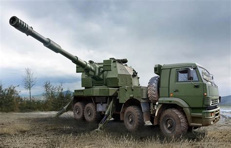 2S35-1“联盟-SV KSh”自行榴弹炮，俄罗斯的新锐装备 - 哔哩哔哩