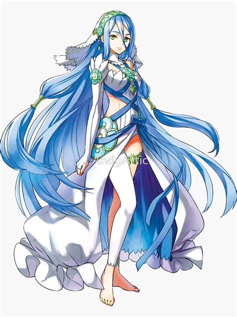 Fire Emblem Azura Outfit Sticker For Sale By Andyartic Redbubble