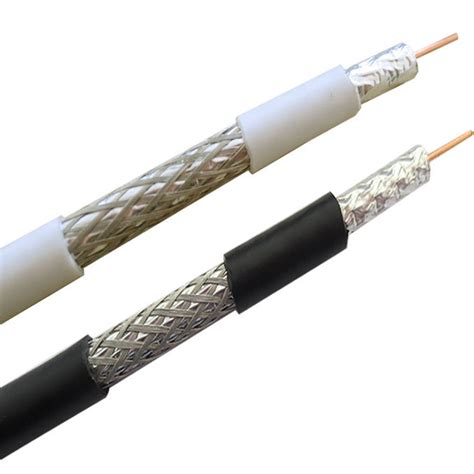 Bare Copper Male Rg Rg Rf Catv F Coaxial Tv Cable