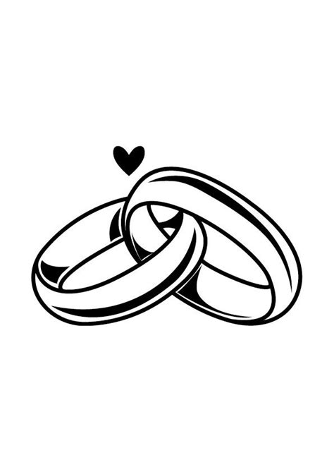 Anillos De Matrimonio Svg Anillo Svg Boda Svg Im Genes Etsy Espa A