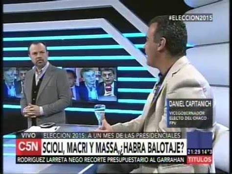 Daniel Capitanich En C5N YouTube