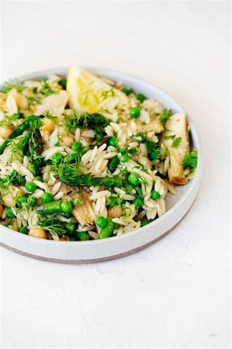 Vegan Lemon Orzo Pasta Salad The Full Helping