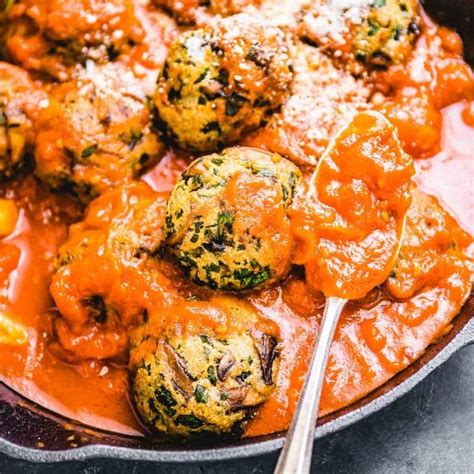 Mushroom Meatballs - Hearty And Satisfying - Sip and Feast