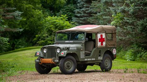 1955 Willys Jeep Ambulance K14 Davenport 2020