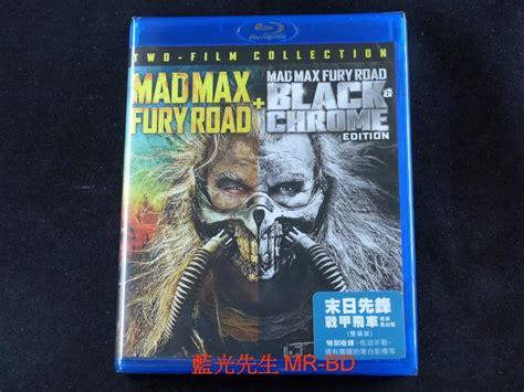 藍光bd 瘋狂麥斯：憤怒道 黑色電鍍 Mad Max Fury Road Black And Chrom 露天市集 全