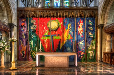 Trinitarian Tapestry At Chichester Cathedral Cathedral Church