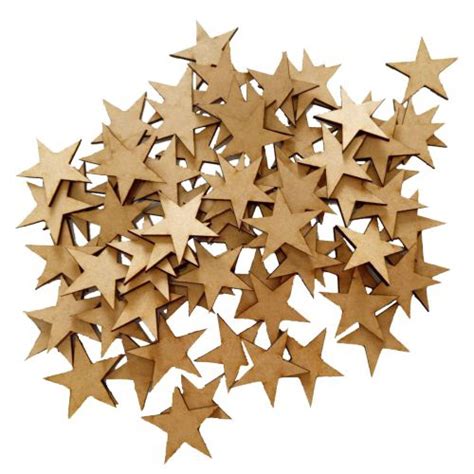 Apliques Estrelas Recortado Cnc Laser Em Mdf Cru Shopee Brasil