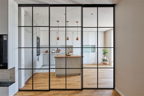 Перегородки на кухню с газом