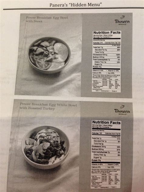 Panera hidden menu #1 | Panera, Egg breakfast, White bowls