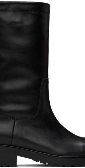 Maryam Nassir Zadeh Black Belmont Boots