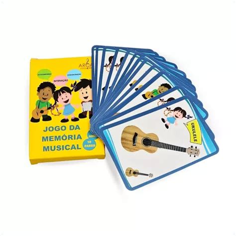 Jogo Da Mem Ria Musical Material Plastificado Educa O Musical