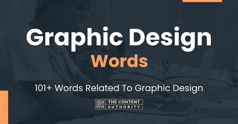 Graphic Design Words 101 Words Related To Graphic Design