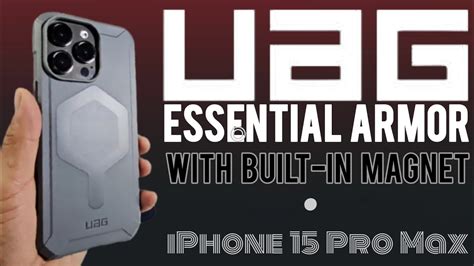 UAG Essential Armor Case Review For IPhone 15 Pro 15 With Built In