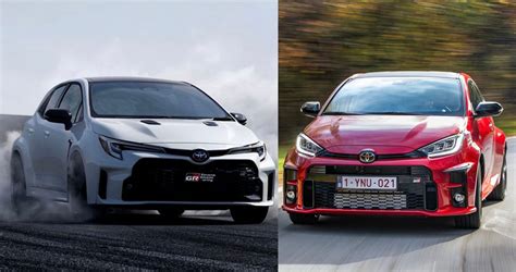 These Are The Key Differences Between The Toyota GR Corolla And GR Yaris