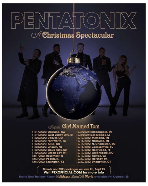 Pentatonix: A Christmas Spectacular (tickets go on sale Friday for the ...