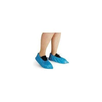 Surchaussures bleu PE 40 microns sachet de 100 Diadice Médical