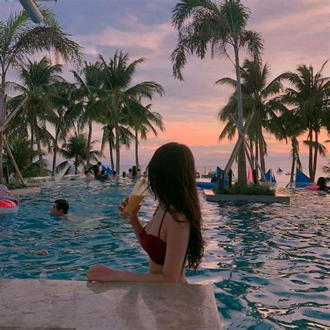 Bikini Female And Sunset Image 6800050 On Favim