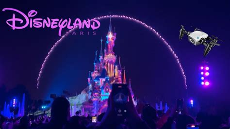 Disneyland Paris New Version Disney D Light Drone Show Preshow