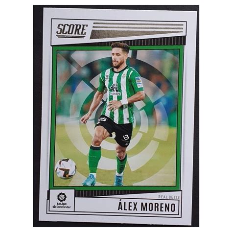 Comprar Online Alex Moreno Real Betis Panini Score La Liga