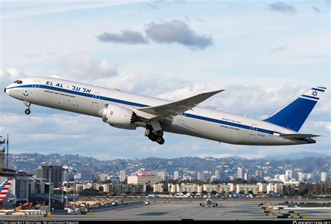 4X-EDF El Al Israel Airlines Boeing 787-9 Dreamliner Photo by Marco ...