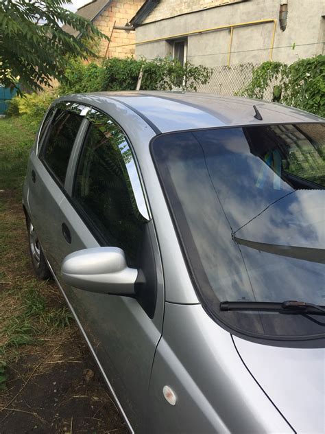 Ветровики (дефлекторы окон) — Chevrolet Aveo 5-door (1G), 1,5 л, 2007 ...