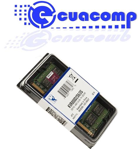 Memoria Ram Kingston Ddr Gb Pc Mhz Sodimm Laptop U S