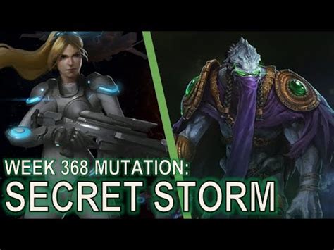 Starcraft II Co Op Mutation 368 Secret Storm YouTube