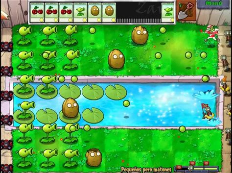 Plants vs zombies Minijuegos 10 Pequeños pero matones