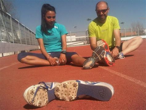 Atletismo En C Lm Dunia Mahassin Y Juan Crespo Con La Selecci N Espa Ola