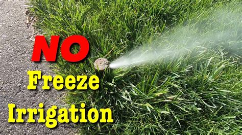 How To Blow Out Irrigation Sprinklers Youtube