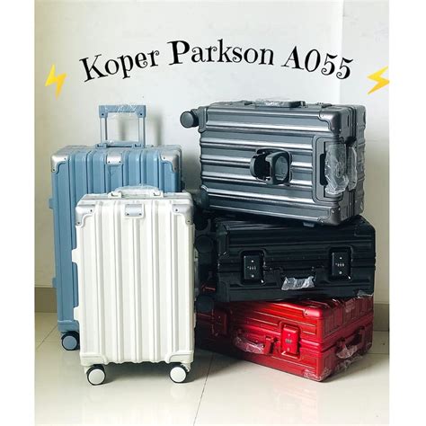 Jual KOPER PARKSON A055 KOPER TRAVEL KOPER CABIN SIZE KOPER BAGASI