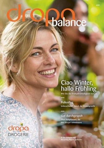 Dropa Balance April By Dr B Hler Dropa Ag Issuu