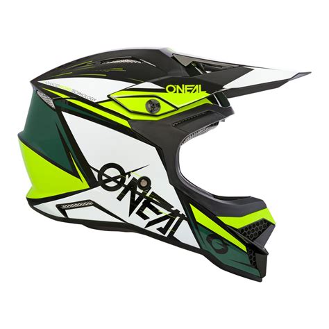 O Neal Series Stardust Motocross Enduro Mtb Helm Schwarz Wei Gelb