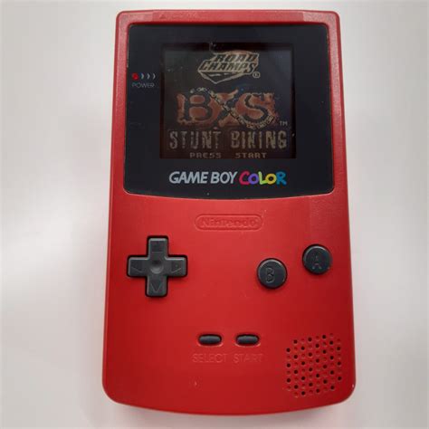 Nintendo Gameboy Color Red + Game