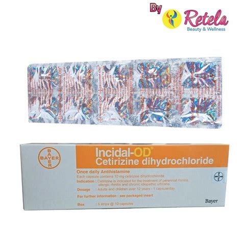 Jual Incidal Od Mg Strip Tablet Shopee Indonesia