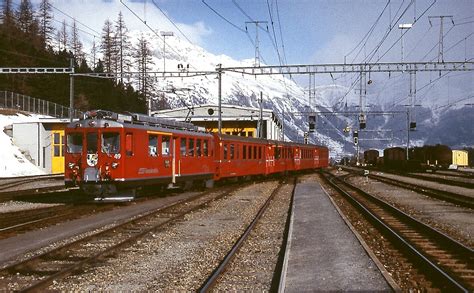 Triebwagen Abe Ii Bernina Fotos Bahnbilder De