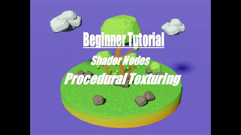 Blender Beginner Series Part Shader Nodes And Procedural