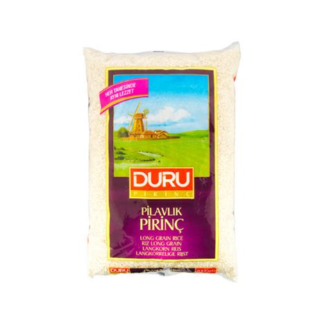 Duru Pilavlik Pirinc 200I Long Grain Rice Village Quality Products