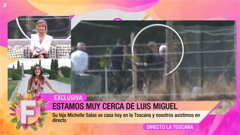 Primeras imágenes de Luis Miguel en la lujosa boda de su hija llega en