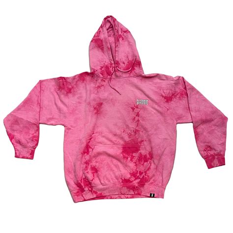 Hoodie - Pink Tie Dye - BADSIE