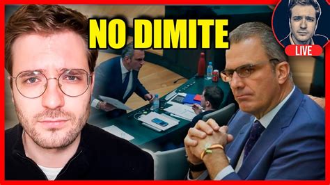 Ortega Smith Vox No Dimite Al N Barroso Youtube