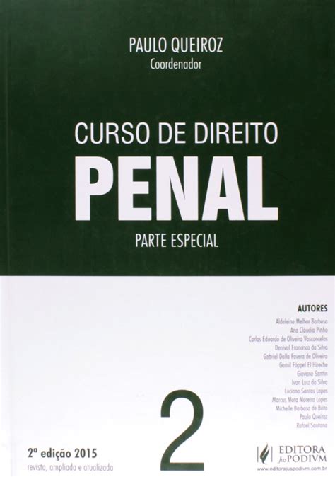 Curso De Direito Penal Parte Especial Volume Pdf Paulo Queiroz