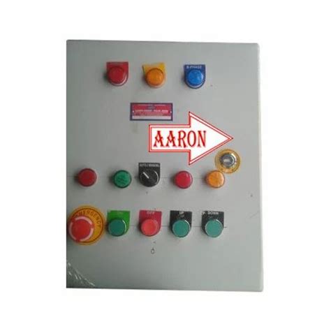 Aaron Sheet Metal Electric Control Panel Ip Rating Ip33 At Rs 10000