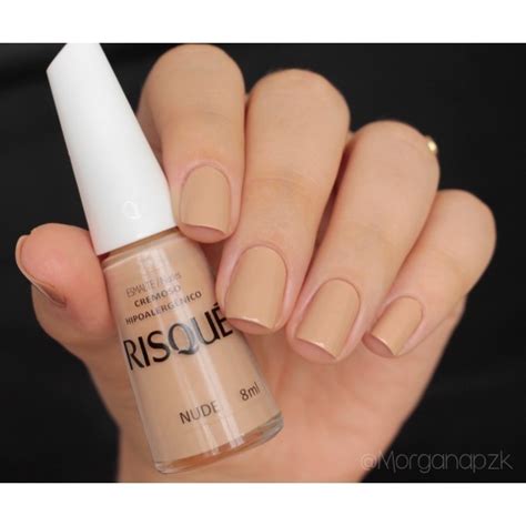 Esmalte Risque Nude Cremoso 8 Ml Shopee Brasil