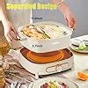 Amazon Dezin Hot Pot Electric With Divider 5 5L Double Flavor