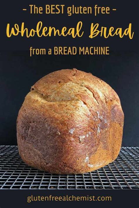 BEST Gluten Free Bread Maker Recipe for Bread Machines