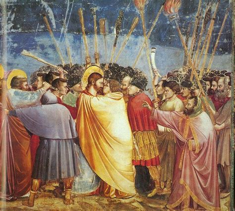 Imágenes Giotto El beso de Judas