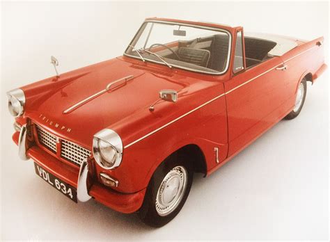 Triumph Herald Convertible The Oldest Earliest Surviving Soft Top In