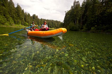 'Redwood Float' down Smith River at Jedediah Smith Redwoods State Park