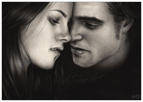 Zindy-Zone.dk - Charcoal and Pastel Drawings - Twilight Love Bella and ...